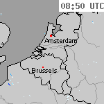 Radarbeelden van Nederland 10:20 UTC