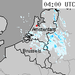 Radarbeelden van Nederland 05:30 UTC