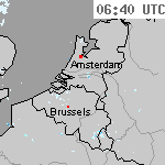 Radarbeelden van Nederland 08:10 UTC