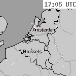 Radarbeelden van Nederland 18:35 UTC