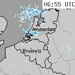 Radarbeelden van Nederland 08:25 UTC
