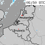 Radarbeelden van Nederland 08:20 UTC