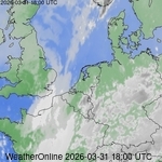 Satellietbeelden van Nederland