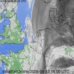 Satellietbeelden van Nederland