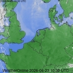 Satellietbeelden van Nederland