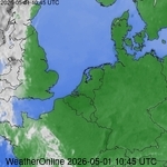 Satellietbeelden van Nederland