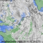 Satellietbeelden van Nederland