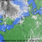 Satellietbeelden van Nederland