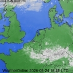 Satellietbeelden van Nederland