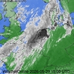Satellietbeelden van Nederland