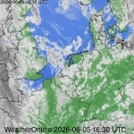 Satellietbeelden van Nederland