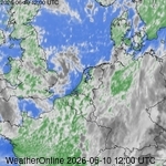 Satellietbeelden van Nederland