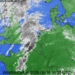 Satellietbeelden van Nederland