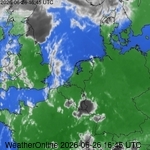 Satellietbeelden van Nederland