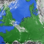 Satellietbeelden van Nederland