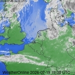 Satellietbeelden van Nederland