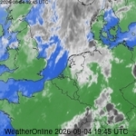 Satellietbeelden van Nederland