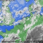 Satellietbeelden van Nederland