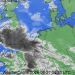 Satellietbeelden van Nederland