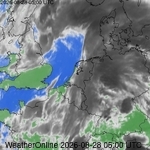 Satellietbeelden van Nederland