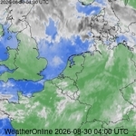 Satellietbeelden van Nederland