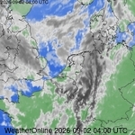 Satellietbeelden van Nederland