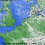 Satellietbeelden van Nederland