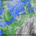 Satellietbeelden van Nederland