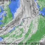Satellietbeelden van Nederland