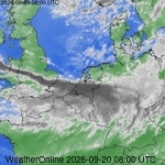 Satellietbeelden van Nederland