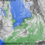 Satellietbeelden van Nederland