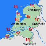 Verwachting di, 03-03 Nederland