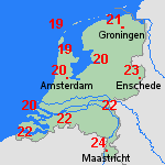 Verwachting vr, 03-07 Nederland