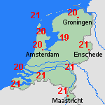Verwachting di, 01-09 Nederland