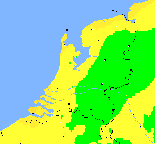 Tmin Nederland