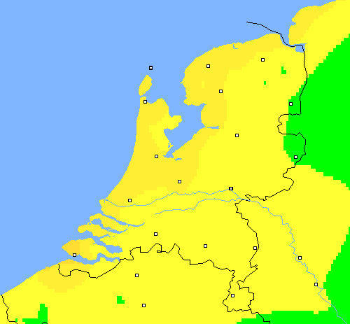 Tmin Nederland